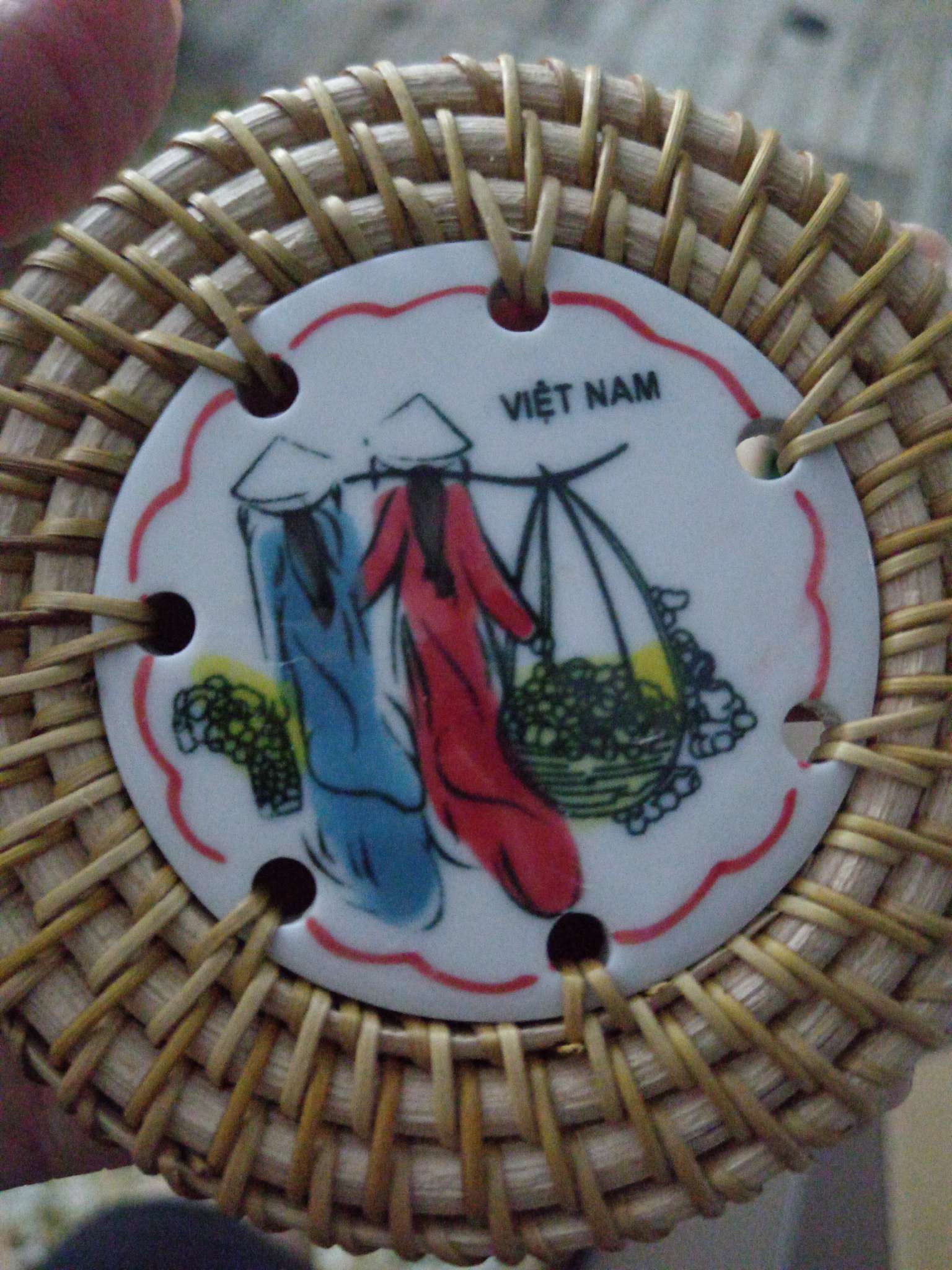 Фотография покупателя товара Подставка под горячее, 10 см, МИКС - Фото 1