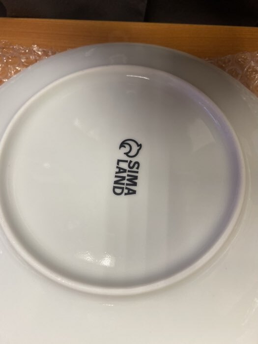 Фотография покупателя товара Тарелка плоская керамическая гарвардская «Правильное питание», d=20 см - Фото 7