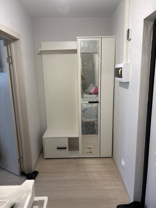 Фотография покупателя товара Прихожая «Моника - 2», с зеркалом, 1250×430×2100 мм, цвет белый - Фото 15