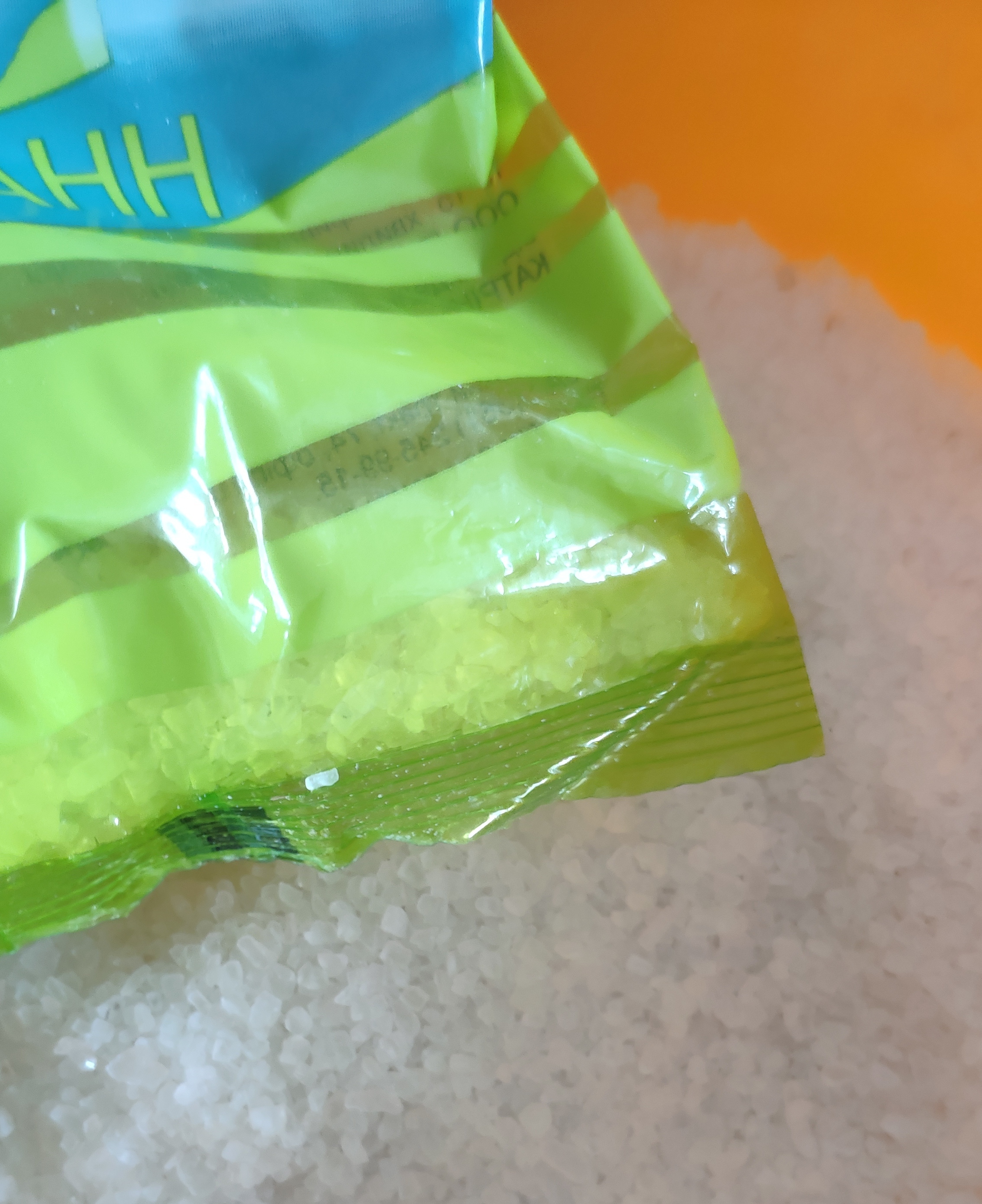 Фотография покупателя товара Морская соль для ванн, мелкокристаллическая, 1 кг