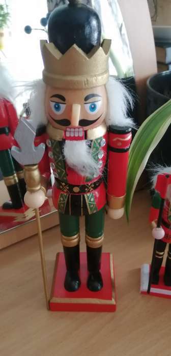 Фотография покупателя товара УЦЕНКА Новогодний сувенир «Щелкунчики» 5×8×24.5 см МИКС - Фото 2