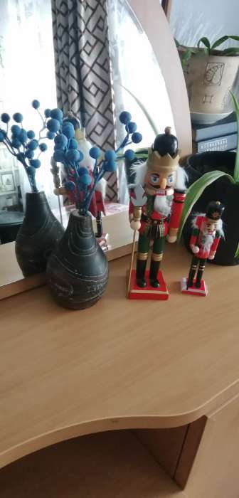 Фотография покупателя товара УЦЕНКА Новогодний сувенир «Щелкунчики» 5×8×24.5 см МИКС - Фото 3