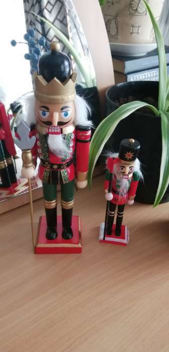 Фотография покупателя товара УЦЕНКА Новогодний сувенир «Щелкунчики» 5×8×24.5 см МИКС - Фото 1