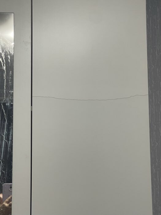 Фотография покупателя товара Шкаф прямой четырёхстворчатый «Квадро», 1600×487×2200 мм, цвет белый - Фото 240