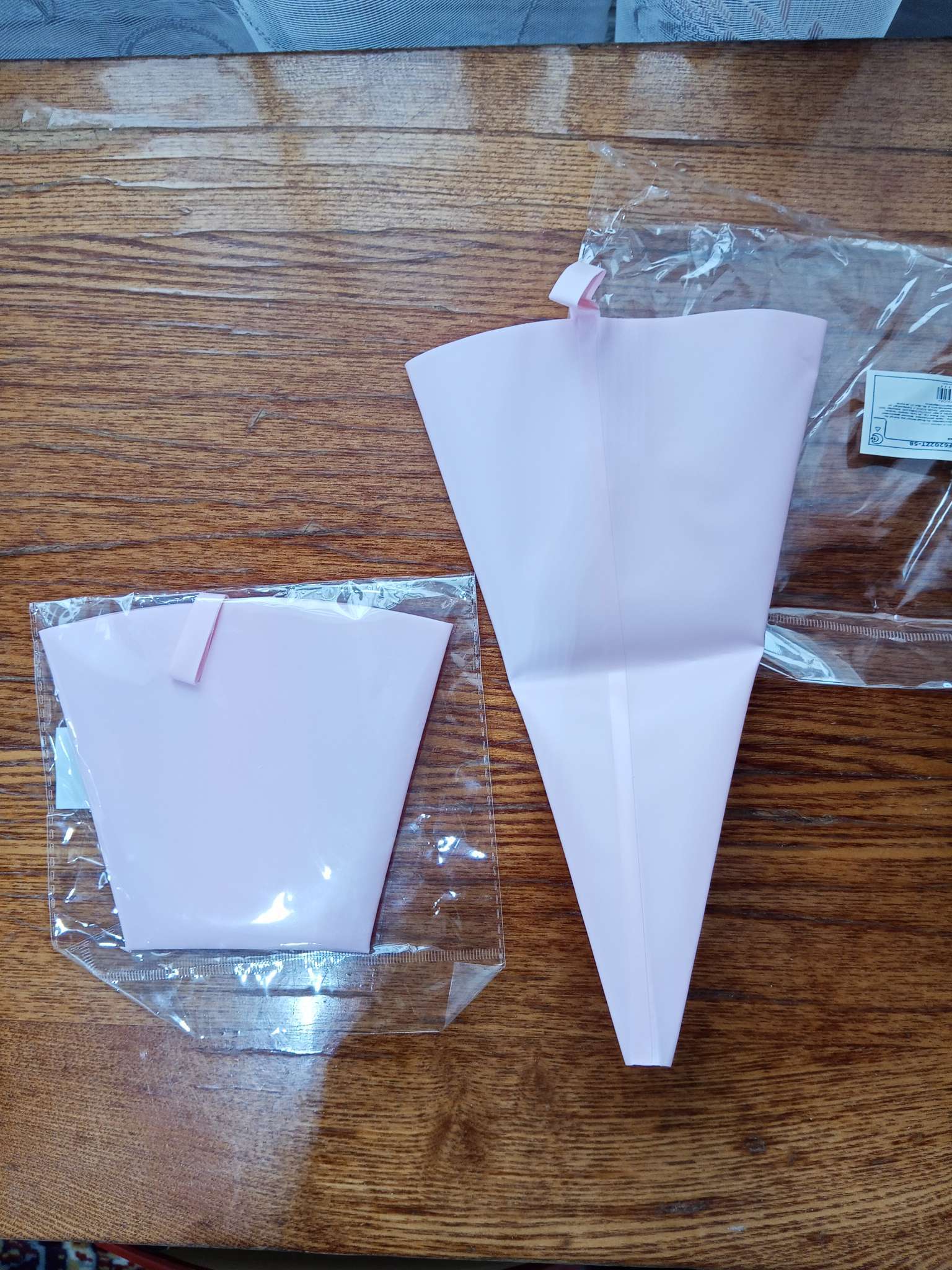 Фотография покупателя товара Кондитерский мешок Доляна «Алирио», 31×17.5 см, розовый - Фото 1