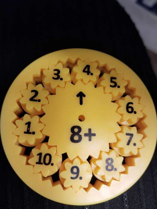 Фотография покупателя товара Развивающий набор IQ-ZABIAKA «Математические спиннеры. Складывай и вычитай!», 5 спиннеров, 5+ - Фото 1