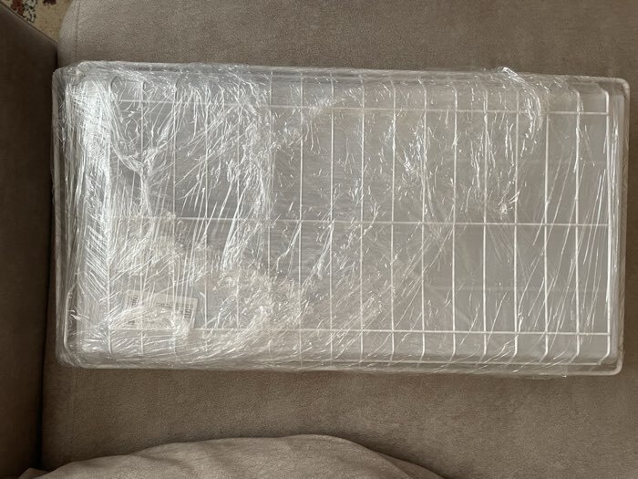 Фотография покупателя товара Сушилка для посуды с поддоном для шкафа 50 см, 46.5×25.6 см, белая - Фото 4