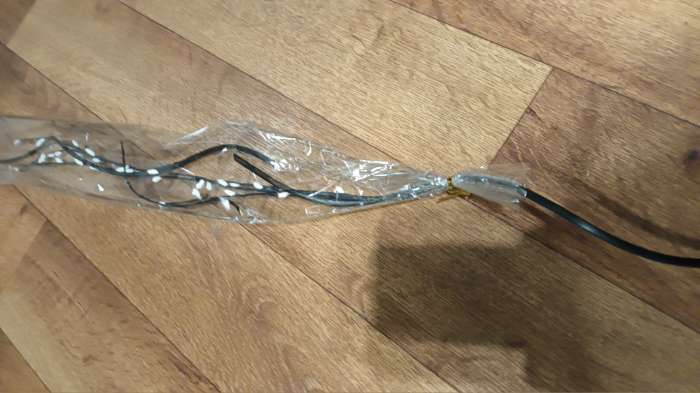 Фотография покупателя товара Декор ветка тинги «Почки», 160 см - Фото 11