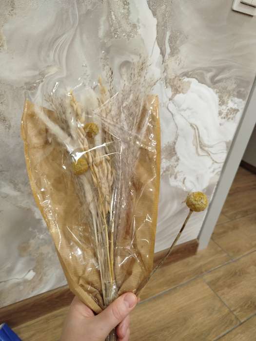 Фотография покупателя товара Сухоцветы «Сказка», набор из 4 видов, 48×16×6 см - Фото 7