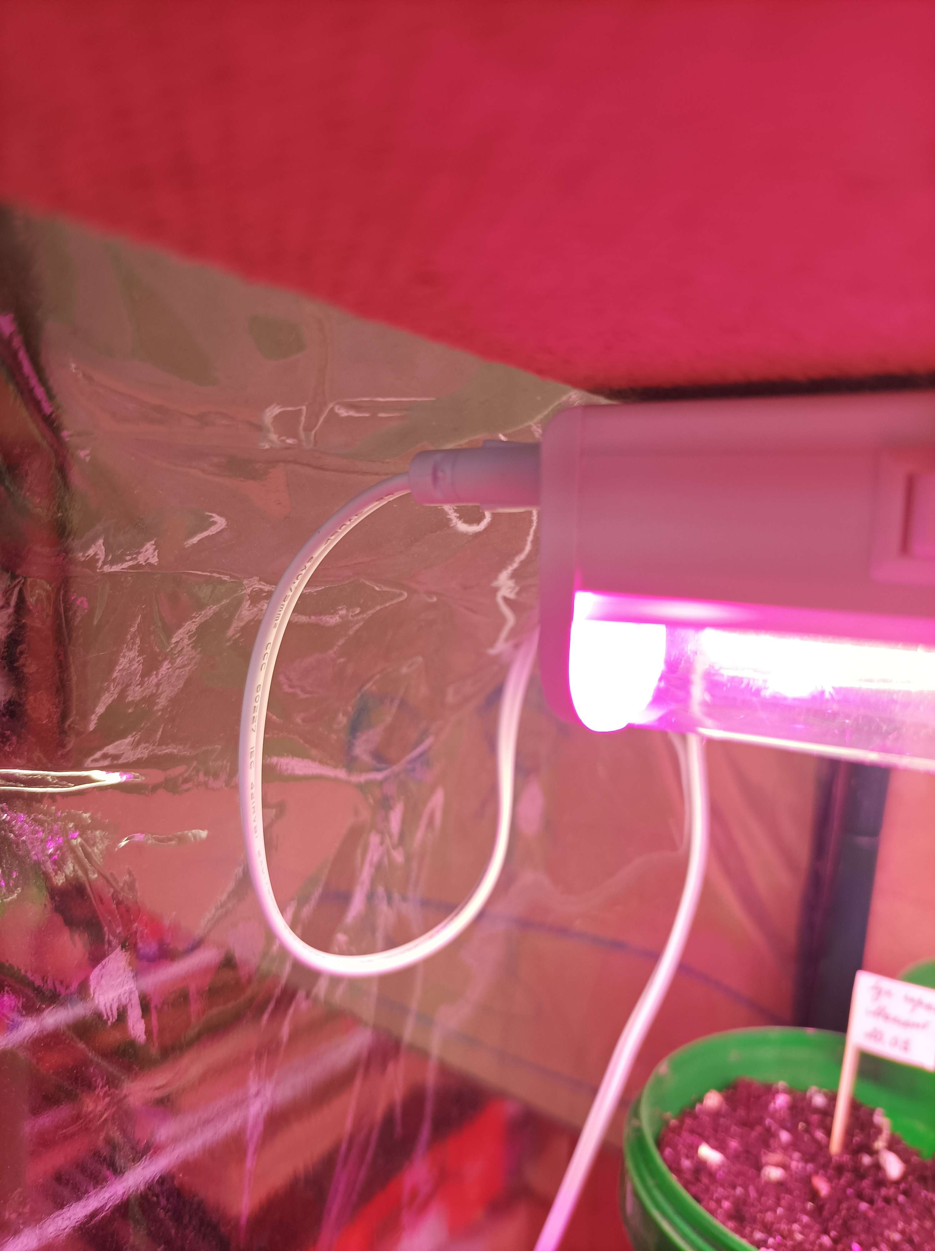 Фотография покупателя товара Провод соединительный для светильников, разъем L/N, 100 см, белый - Фото 6