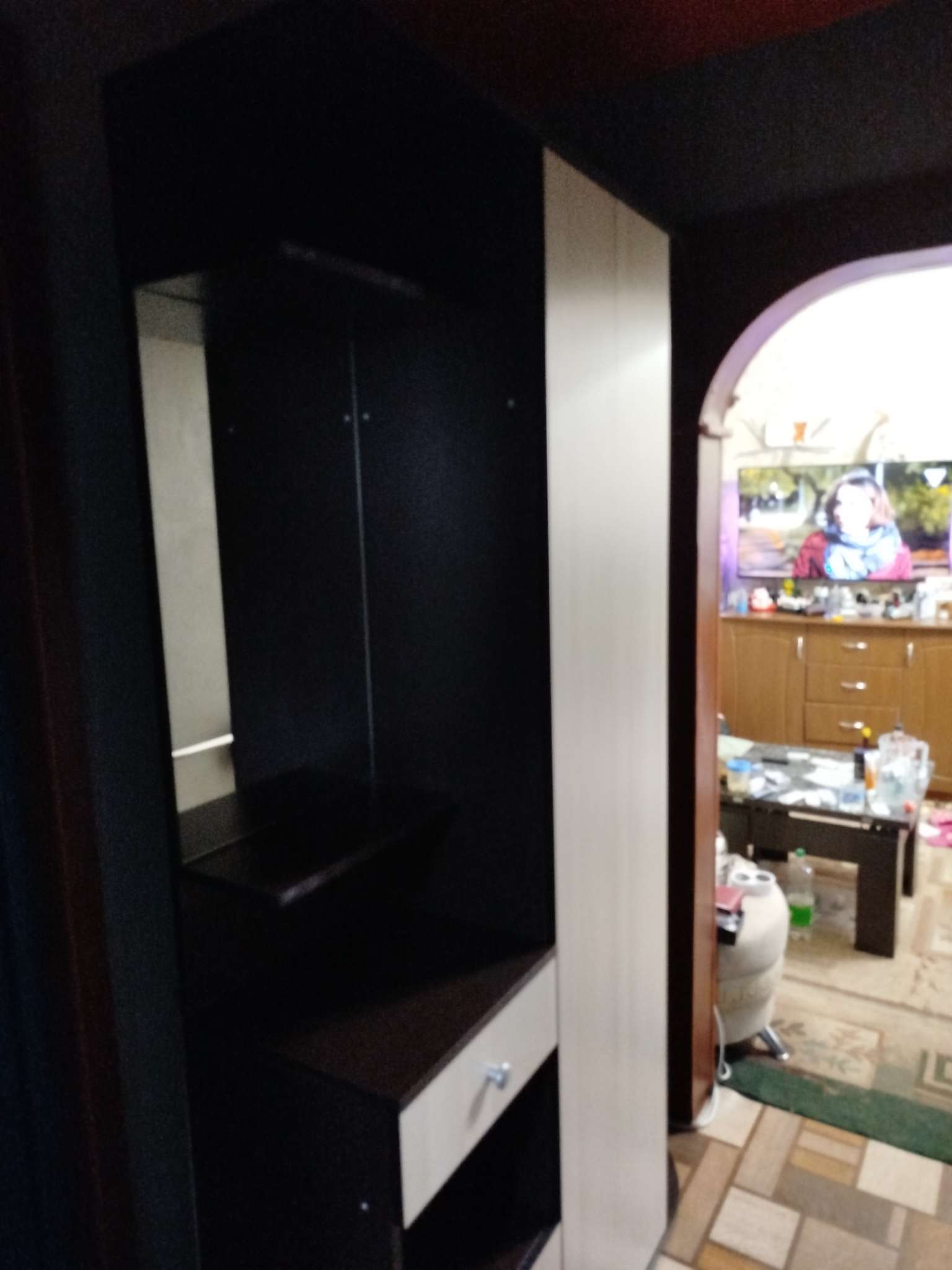 Фотография покупателя товара Прихожая «ВИЗА», 1210×2032×354 мм, цвет ясень шимо светлый - Фото 2