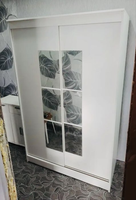 Фотография покупателя товара Шкаф - купе «Элегант 1», 1260×590×2000 мм, цвет белый - Фото 116