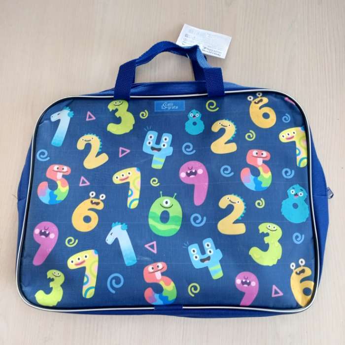 Фотография покупателя товара Набор первоклассника, 40 предметов, Calligrata «Цифры монстры», в папке - Фото 3