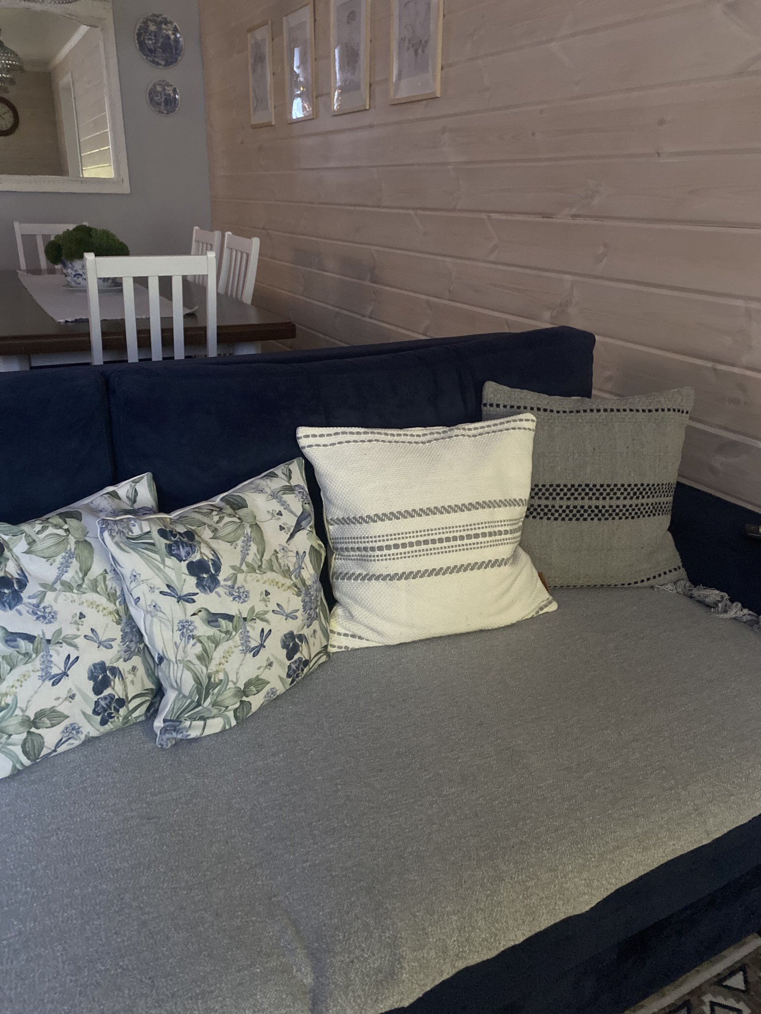 Фотография покупателя товара Наволочка декоративная с вышивкой SL Home, 45×45 см, хлопок 100%, серая - Фото 3