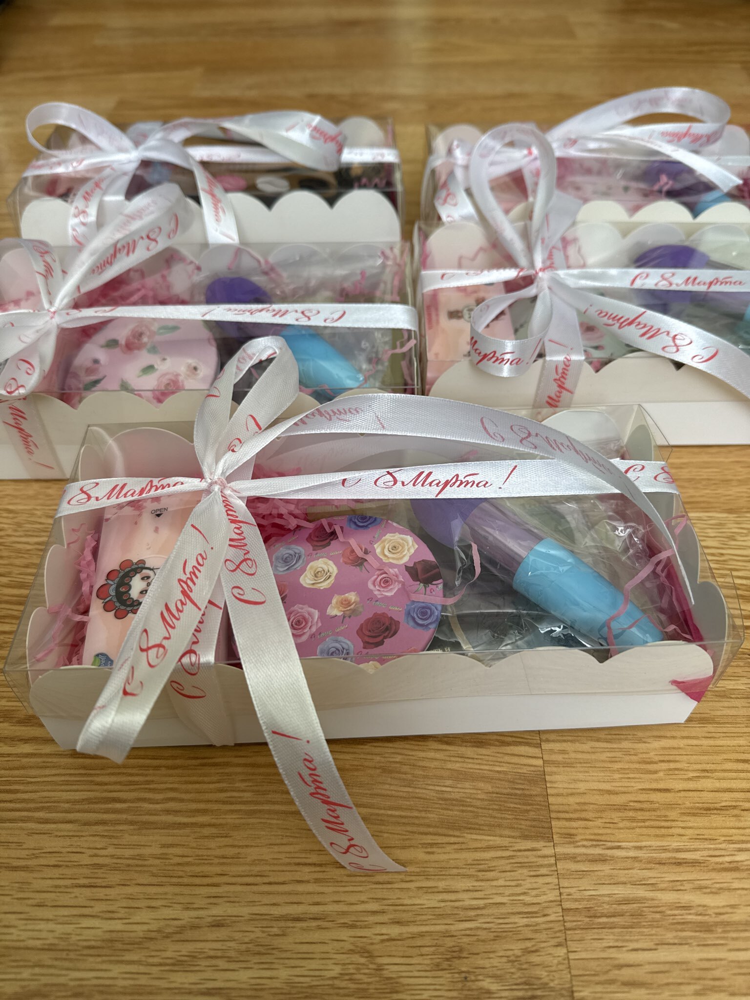 Фотография покупателя товара Коробка для печенья, белая, 25×18×3 см - Фото 9