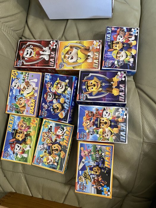 Фотография покупателя товара Пазлы детские для девочек «Принцессы», набор 10в1, 54 детали в каждом - Фото 6