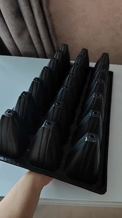 Фотография покупателя товара Кассета для выращивания рассады Greengo на 21 ячейку, по 200 мл, из пластика, 54×28×10 см - Фото 1