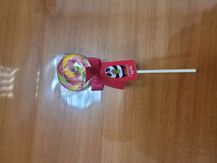 Фотография покупателя товара Леденец на палочке «Антигрустин», вкус: манго, 15 г