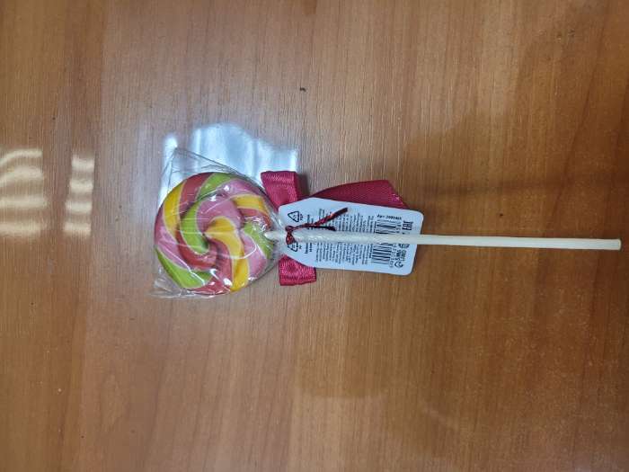 Фотография покупателя товара Леденец на палочке «Антигрустин», вкус: манго, 15 г