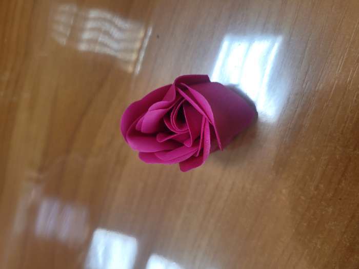 Фотография покупателя товара Мыльные розочки, розовые, набор 6 шт., в коробке - Фото 2