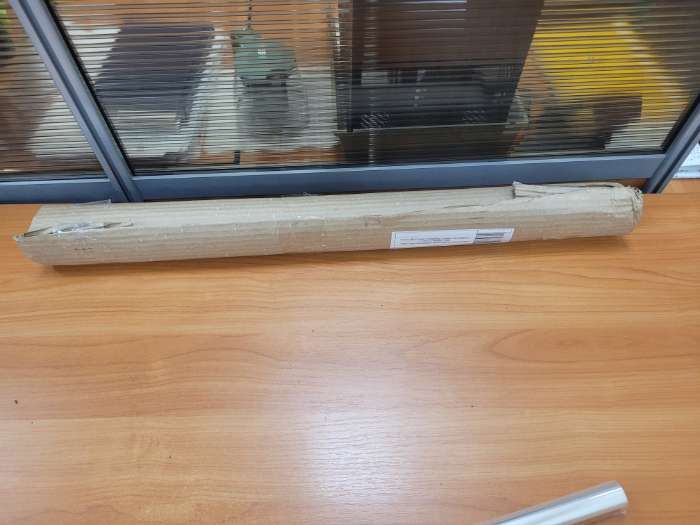 Фотография покупателя товара Плёнка для цветов и букетов, прозрачная 0.7×7.5 м, 200 г, 40 мкм