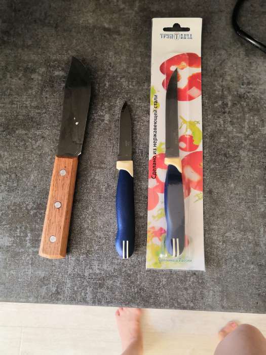 Фотография покупателя товара Нож кухонный для мяса Universal, лезвие 15 см, сталь AISI 420, деревянная рукоять - Фото 1