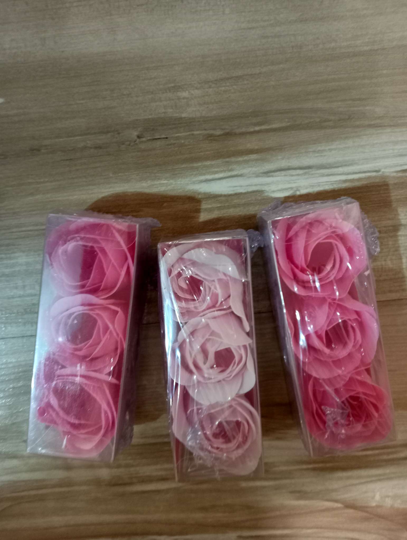 Фотография покупателя товара Мыло твердое лепестковое «Самой прекрасной», 3 шт., нежно-розовое - Фото 1