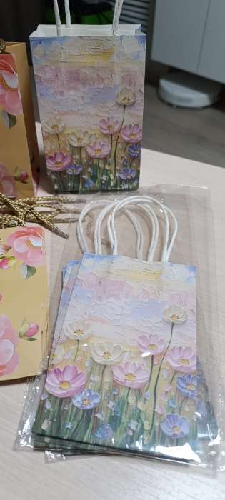 Фотография покупателя товара Пакет подарочный «Мужской», 10×15×6 см - Фото 2