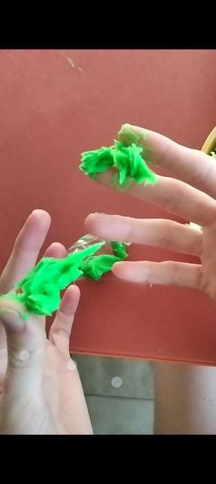 Фотография покупателя товара Тесто для лепки, 7 цветов, 190 грамм, 2 формочки, шприц, МИКС - Фото 1