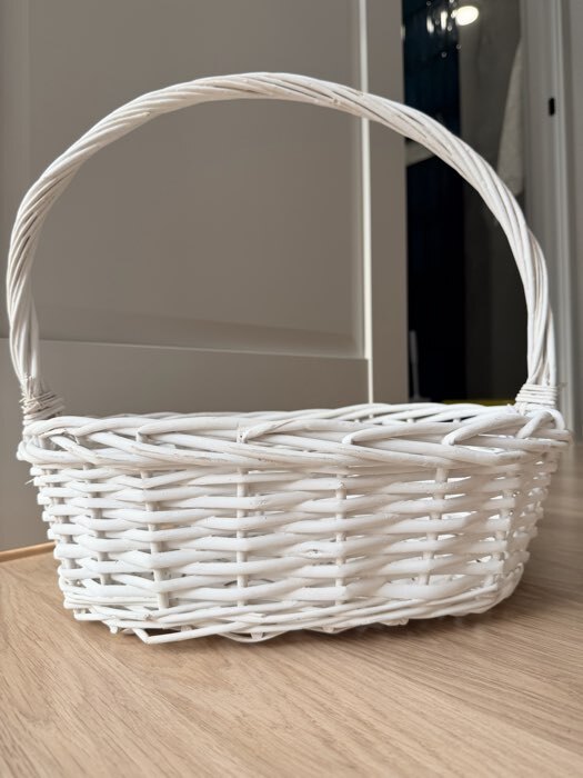 Фотография покупателя товара Корзина плетёная для хранения, лоза, с ручкой, овальная, серая, набор 3 шт. - Фото 1