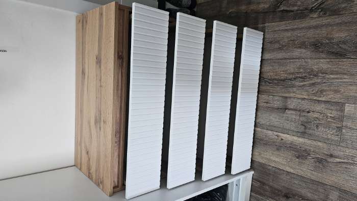 Фотография покупателя товара УЦЕНКА Комод 6 ящиков Ника, 500х430х1244, Мокко софт/ Дуб вотан - Фото 3