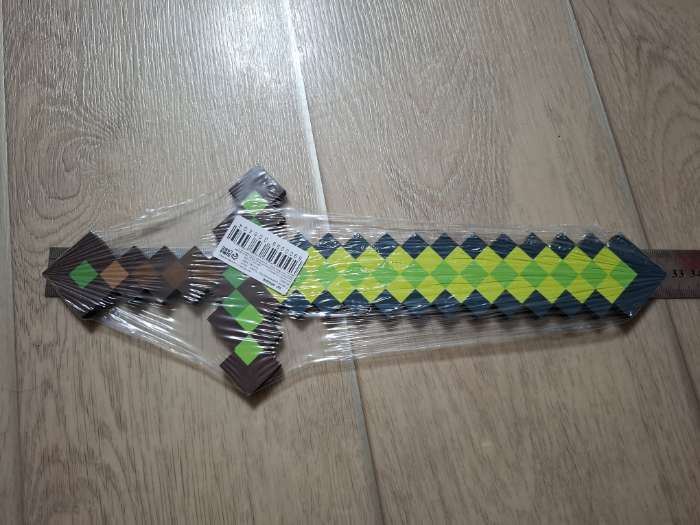 Фотография покупателя товара Деревянное оружие, детское сувенирное «Эльфа», 12.4×41.5 см - Фото 5