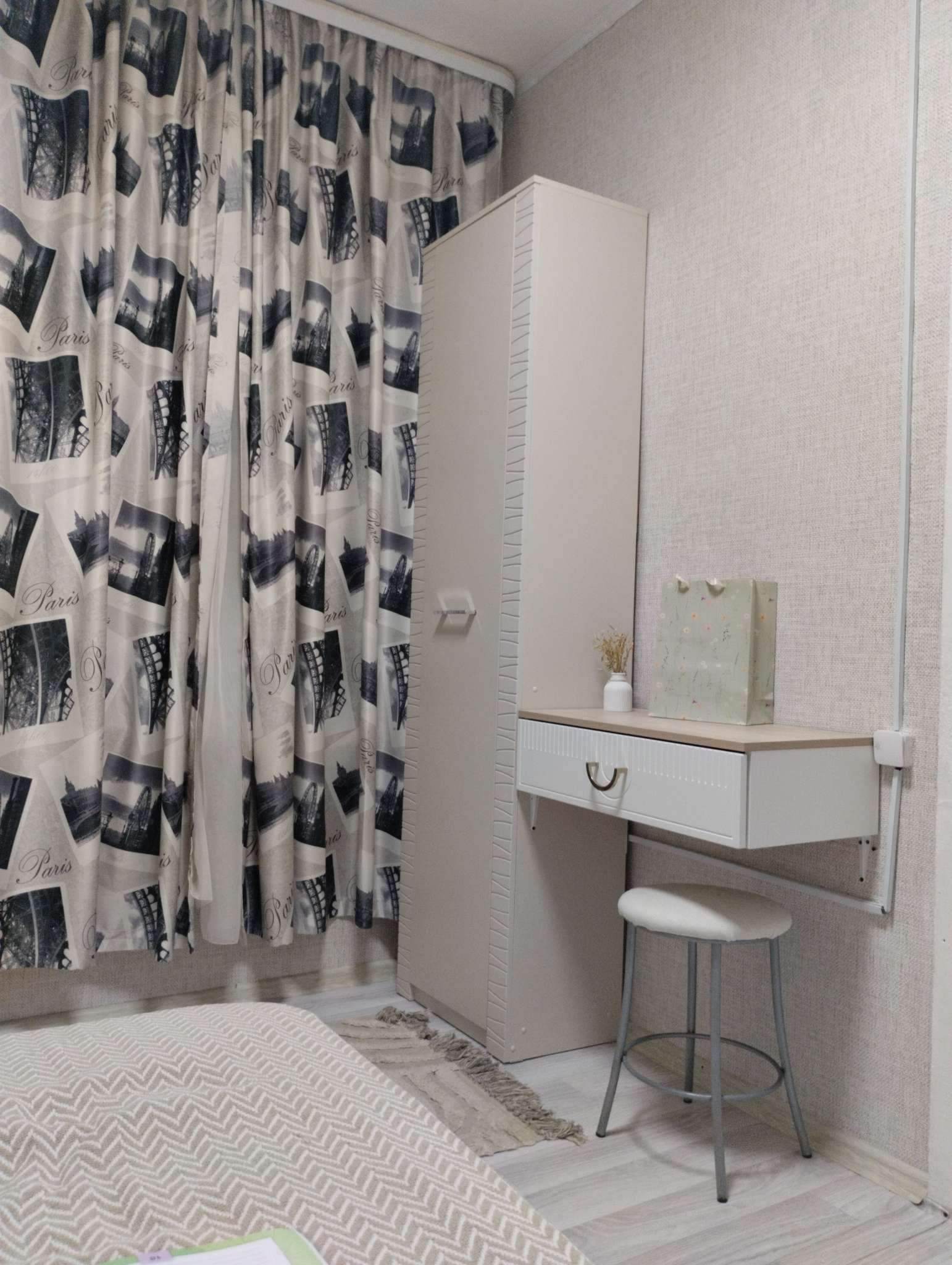 Фотография покупателя товара Шкаф – пенал «Калипсо», 566×350×2100 мм, цвет меланж - Фото 1