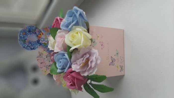 Фотография покупателя товара Коробки для мини букетов «FLOWER», 12 × 20 × 10 см