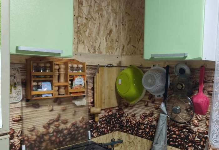 Фотография покупателя товара Кухонный фартук "Кофейные зерна", 1000x600x0,5 - Фото 1