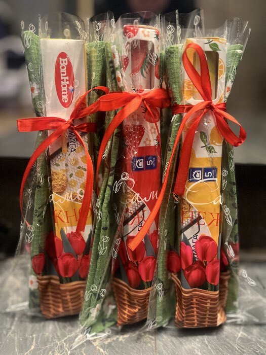 Фотография покупателя товара Пакет фасовочный БОПП, «Самой нежной», для сладостей и подарков, 20×35 см - Фото 3