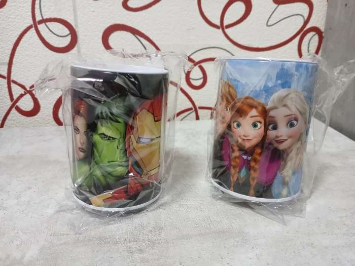 Фотография покупателя товара Копилка металлическая, 6.5 см × 6.5 см × 12 см «Самый крутой», Человек-паук - Фото 1