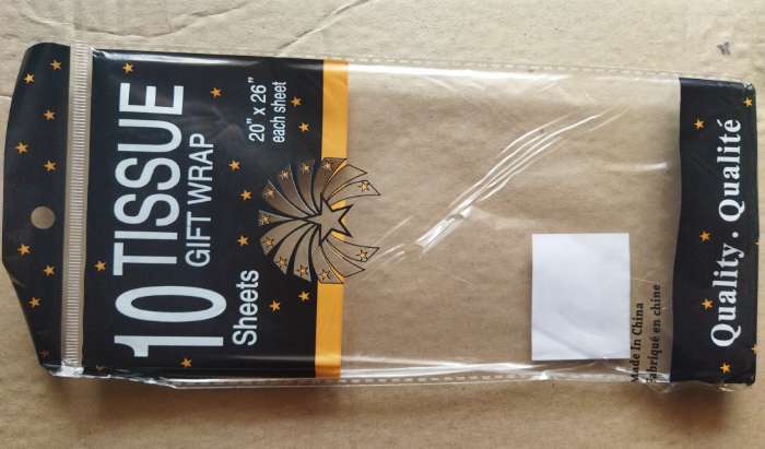 Фотография покупателя товара Бумага упаковочная тишью, персиковый, 50 см × 66 см - Фото 199