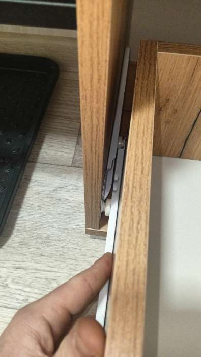 Фотография покупателя товара Прихожая «Домино», 1500×350×2116 мм, цвет крафт золотой/белый - Фото 43