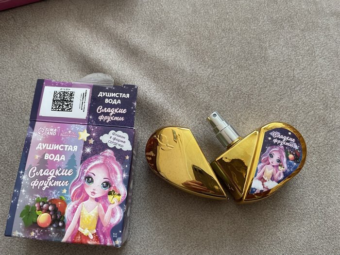 Фотография покупателя товара Душистая вода для девочек «Сладкие фрукты» 25 мл - Фото 1