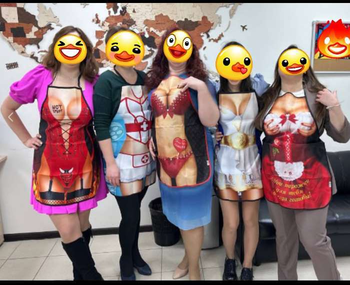 Фотография покупателя товара Фартук кухонный «Уже все готово» - Фото 1