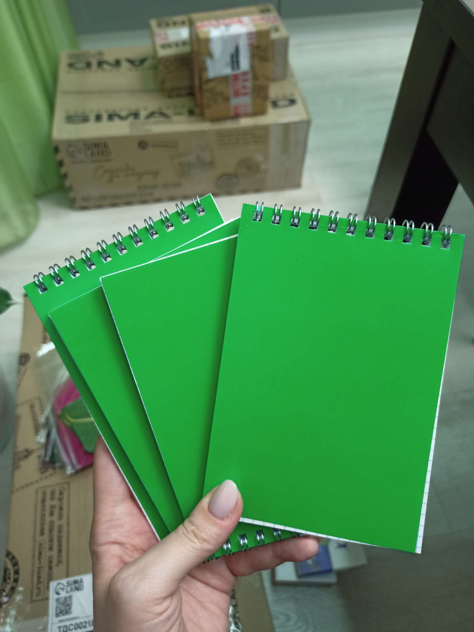 Фотография покупателя товара Блокнот BG «Для конференций», А6, 60 листов, в клетку, на гребне, обложка из мелованного картона, бирюзовый, МИКС - Фото 1