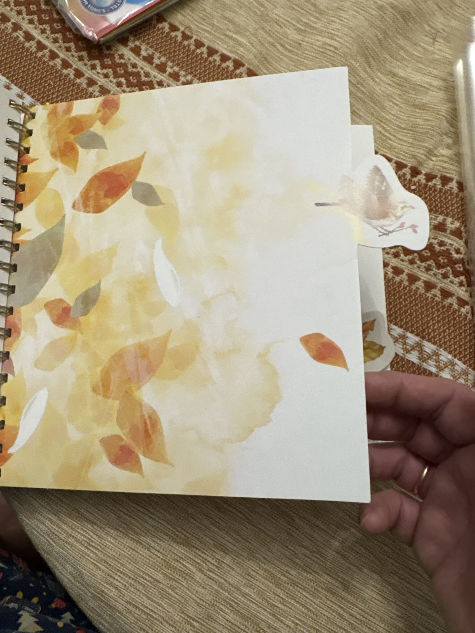 Фотография покупателя товара УЦЕНКА Фотоальбом на спирали 20 листов "Котики в окне" объёмный элемент + 4 вкладки 24х24 см 10499 - Фото 1