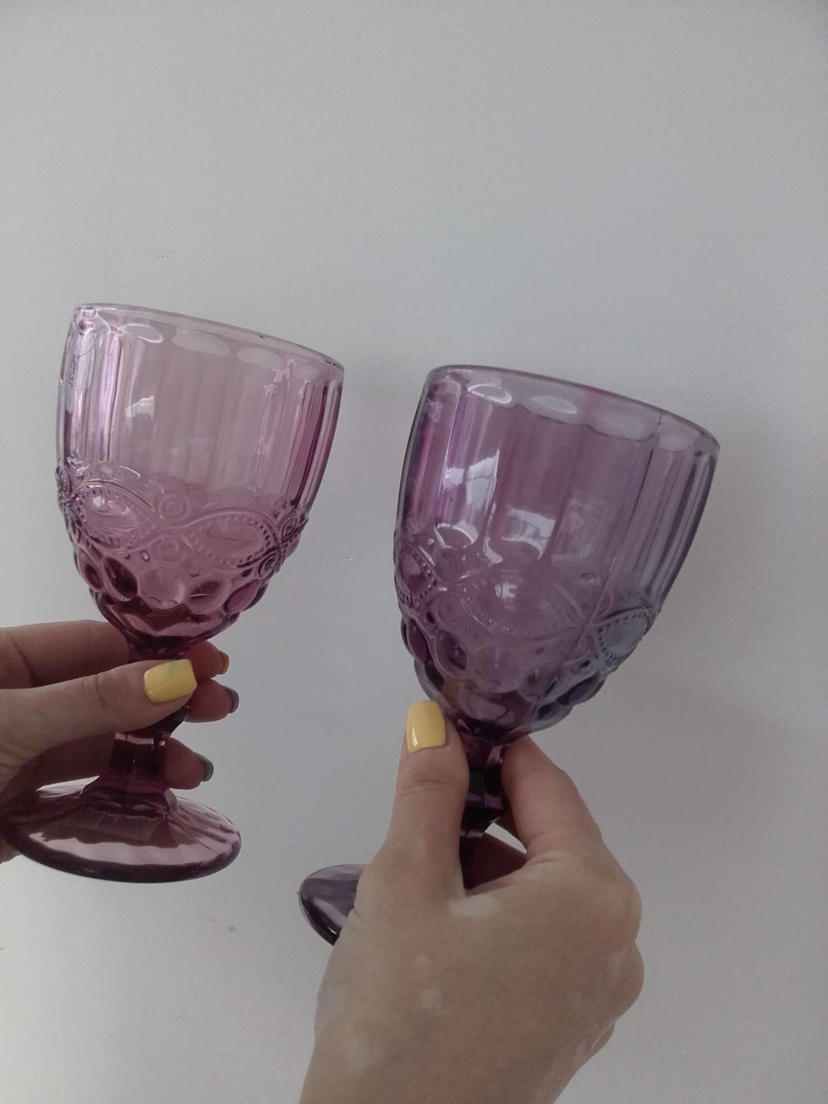 Фотография покупателя товара Бокал для вина 300 мл "Ла-Манш", цвет розовый
