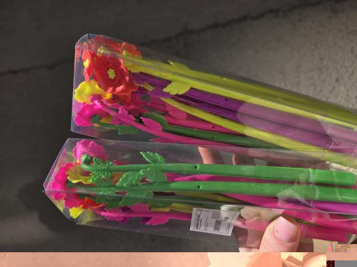 Фотография покупателя товара Ручка-прикол Calligrata «Цветы Маки», гелевая, МИКС - Фото 1