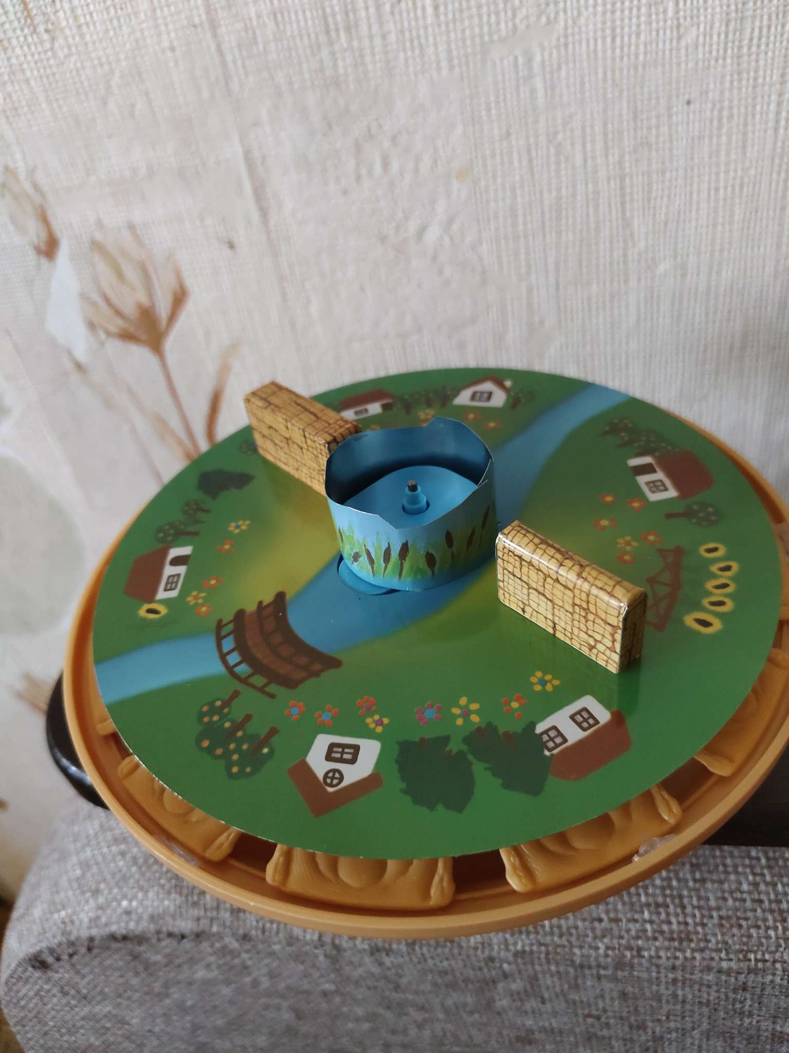 Фотография покупателя товара Юла «Волчок. Скачущий всадник», d=18.5 см, h=22.5 см - Фото 1