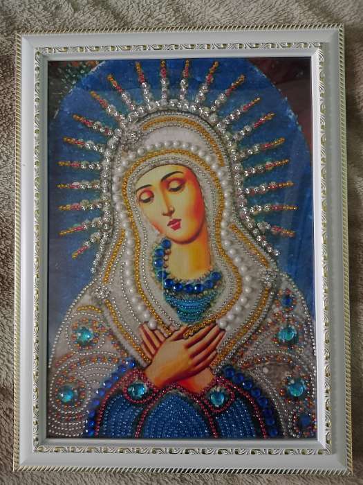 Фотография покупателя товара Фоторамка для фото 30×40 см «МИРАМ», пластик, белый, (пластиковый экран) - Фото 1