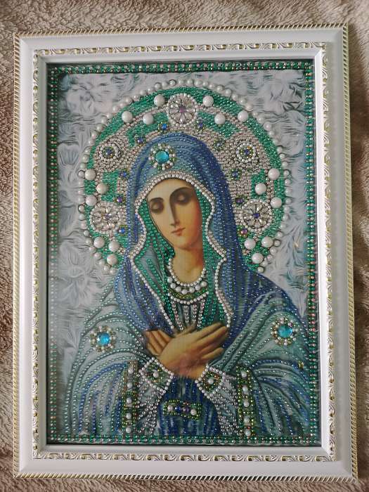 Фотография покупателя товара Фоторамка для фото 30×40 см «МИРАМ», пластик, белый, (пластиковый экран) - Фото 2