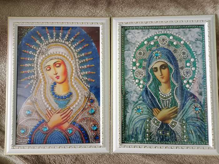 Фотография покупателя товара Фоторамка для фото 30×40 см «МИРАМ», пластик, белый, (пластиковый экран) - Фото 3