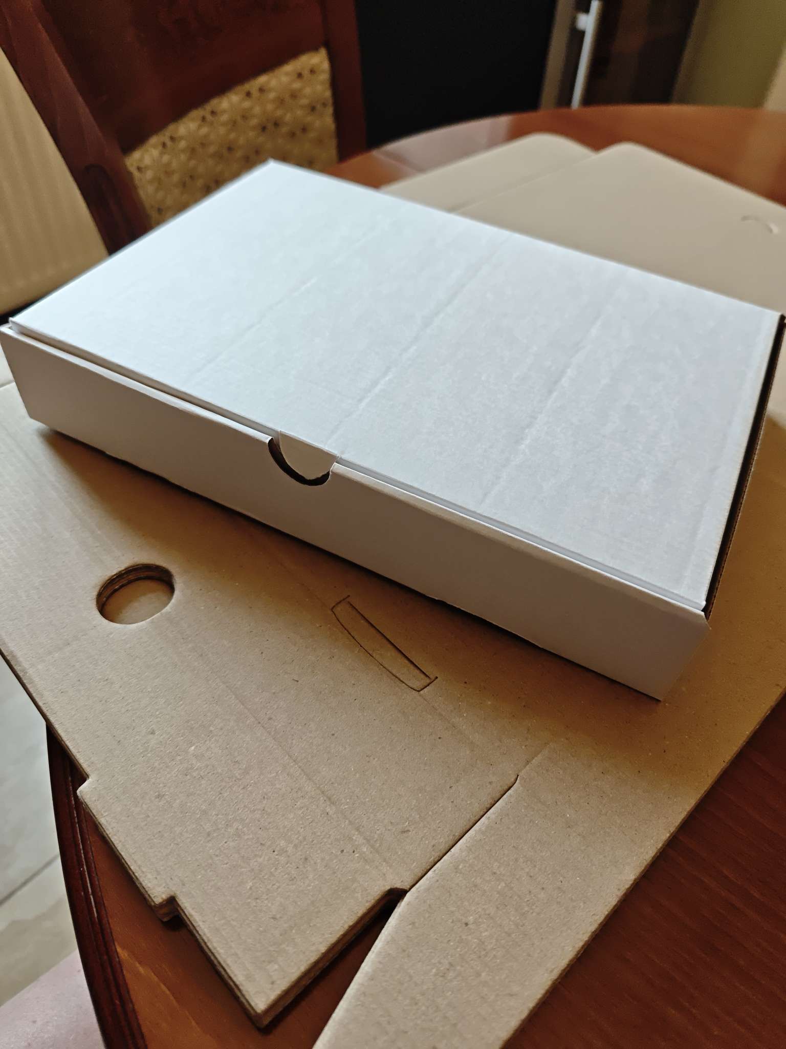 Фотография покупателя товара Коробка для пиццы, крафт, 30×20×5 см - Фото 1